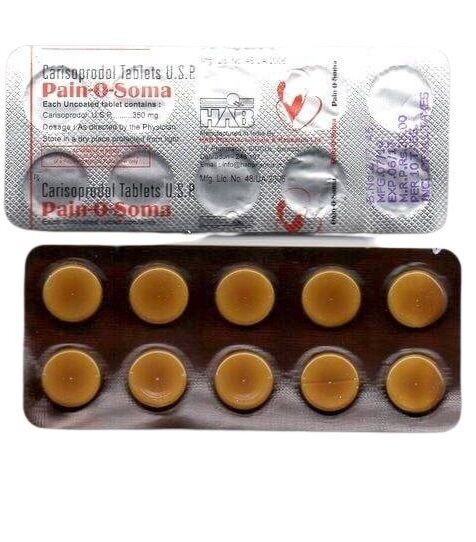 Buy Pain O Soma 350Mg tablets Online